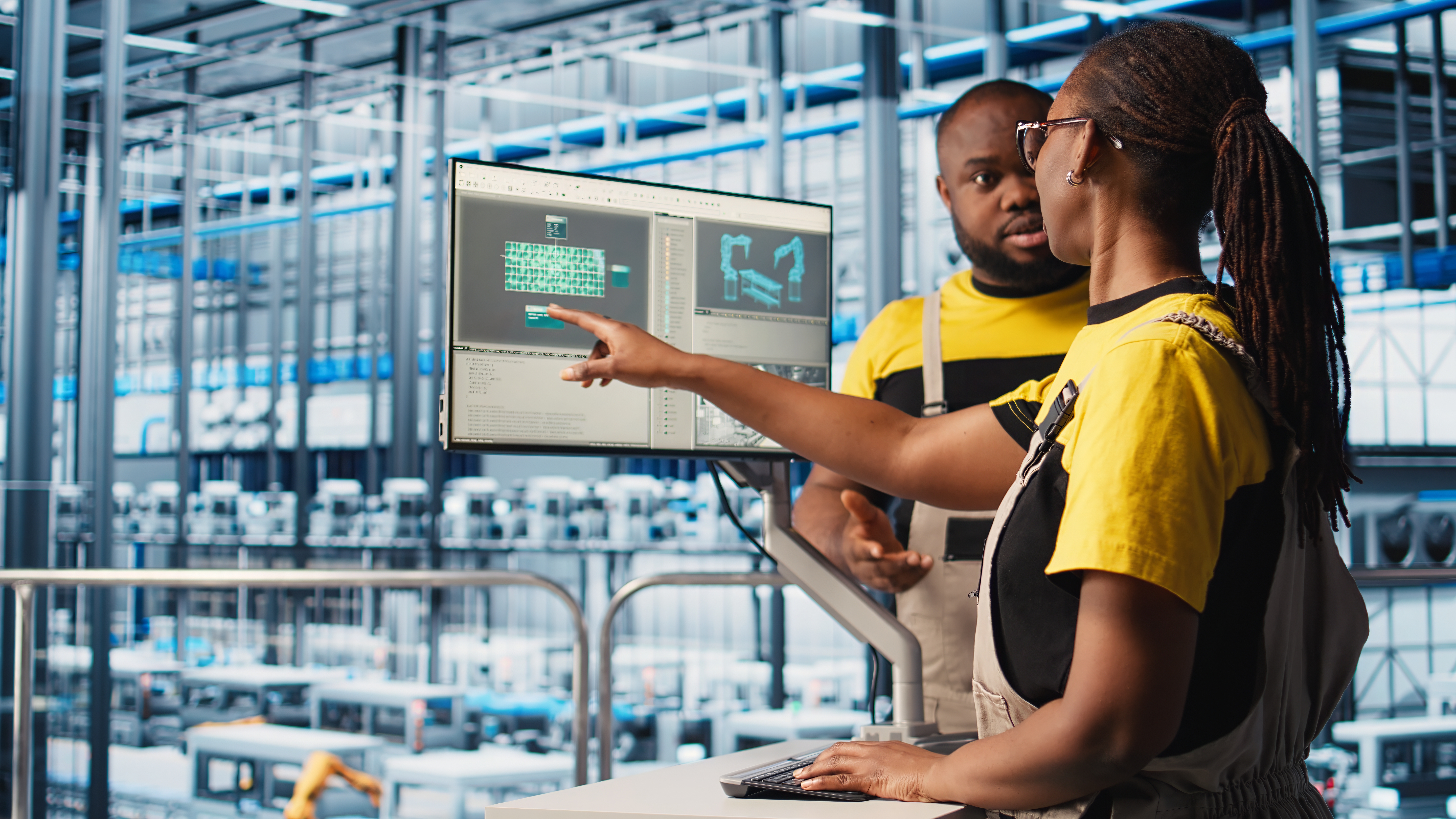 Illustration ERP Industrie